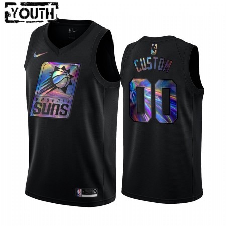 Kinder NBA Phoenix Suns Trikot  Benutzerdefinierte Iridescent HWC Collection Swingman
